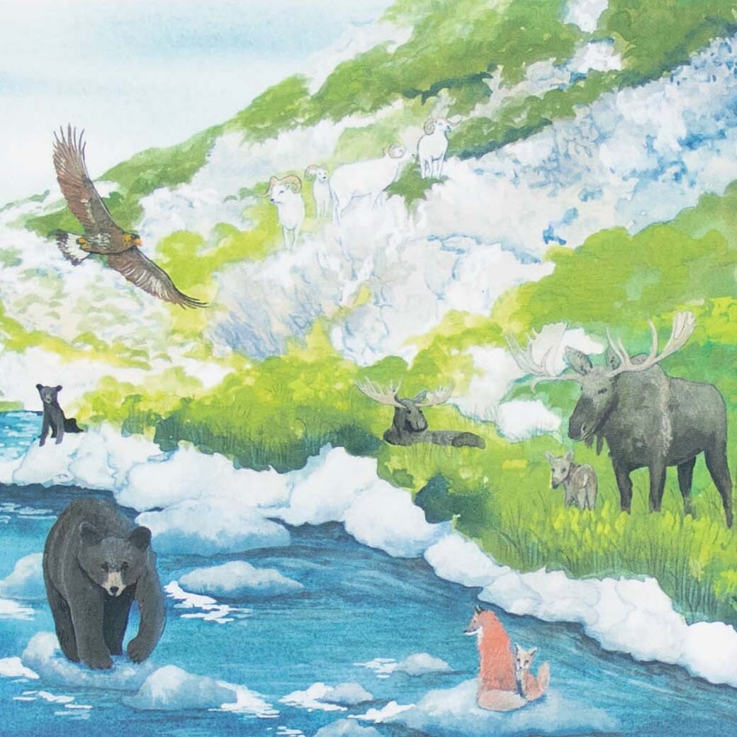 Alaska, small print SUNH038