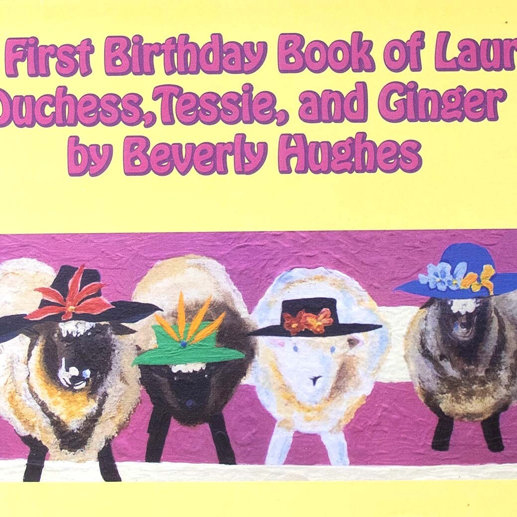 FIrst Birthday Book of Laurel, Duchess and GInger, coloring book HUGB316