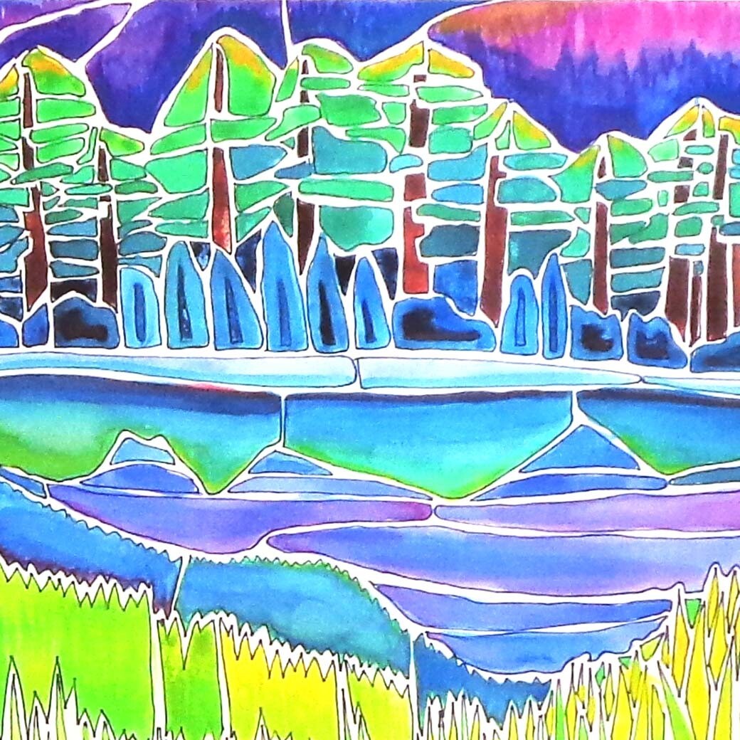 Still Water Pond 2, card BARC174