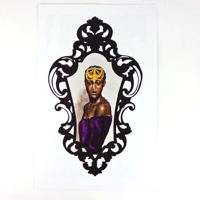 Black Frame print RICE57