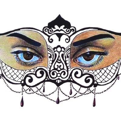 Masquerade Mask 1 print RICE37