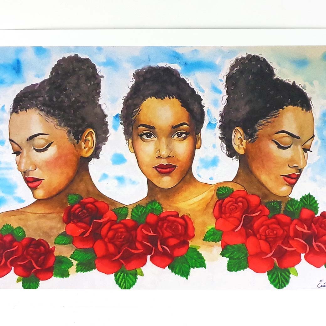3 of a Kind print RICE56
