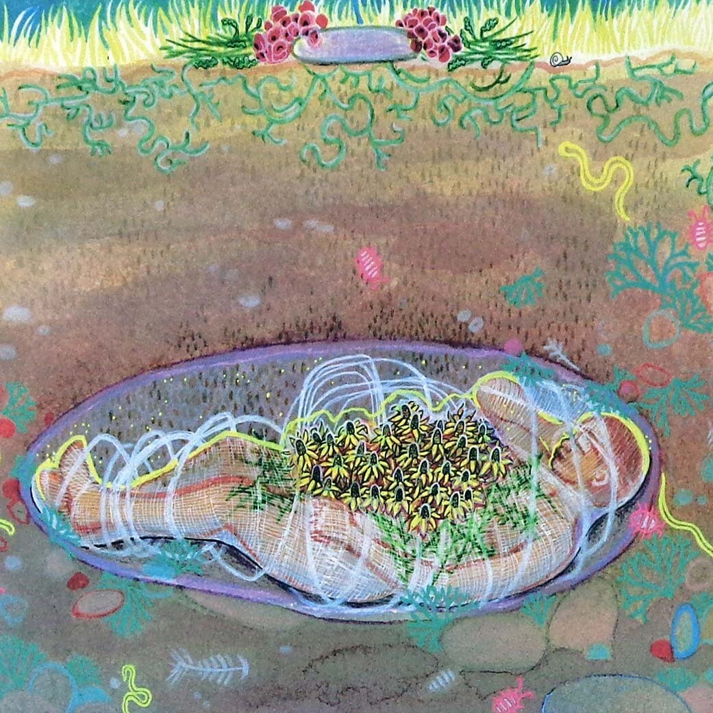 Beneath the Grass We Found Belonging, print MALK191