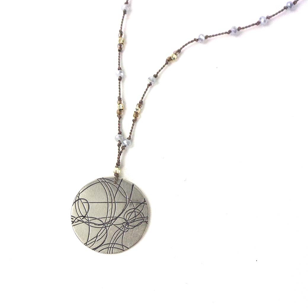 Grey Cloud Startrail Necklace COST002