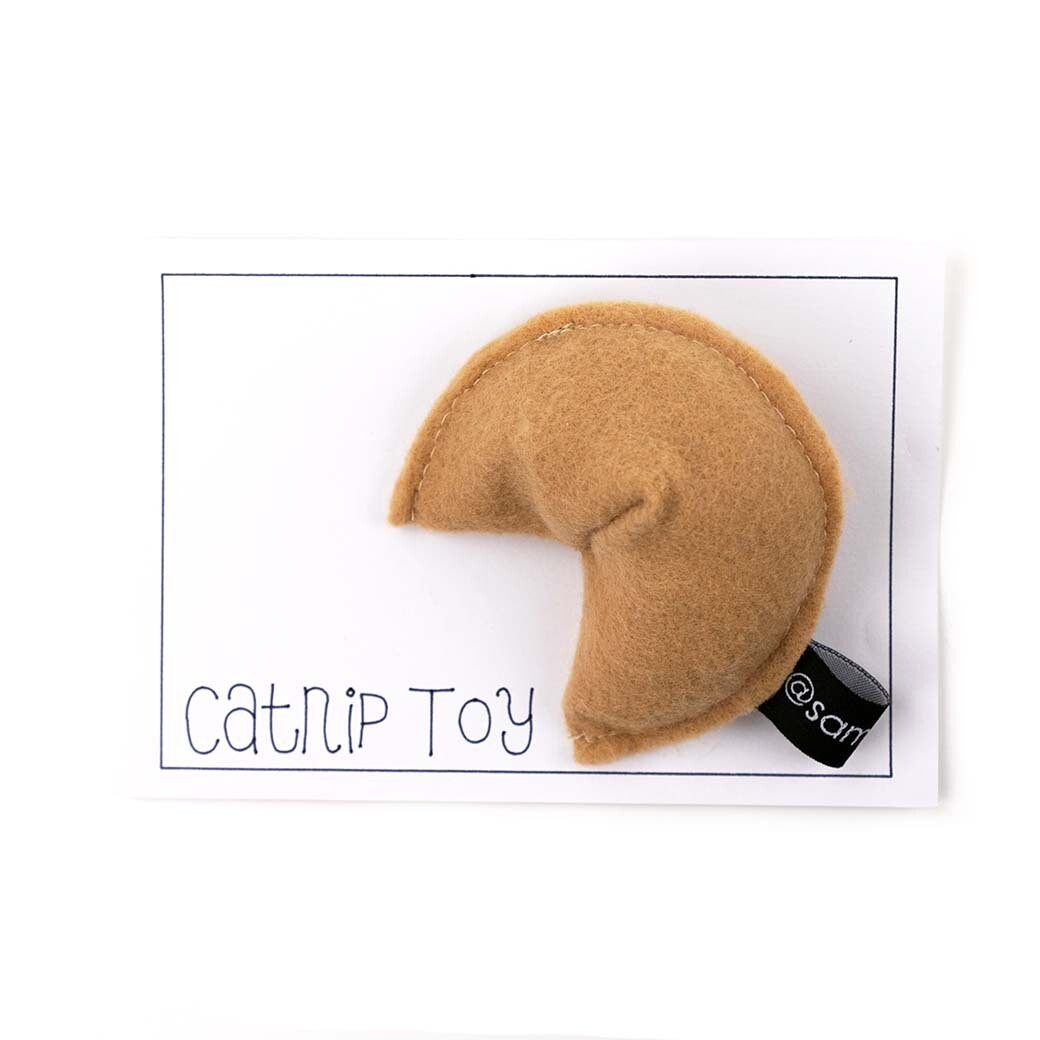 Catnip Fortune Cookie, cat toy BRYS04