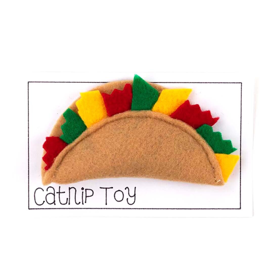 Catnip Taco, cat toy BRYS01