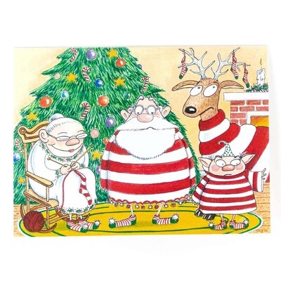 Close-Knit Christmas, holiday card SMIH038