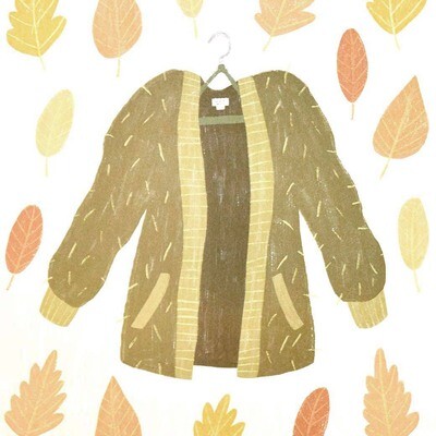 Fall Sweater, print KOVA06