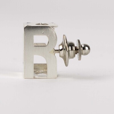 Moore Pin, polished sterling silver RYAM02