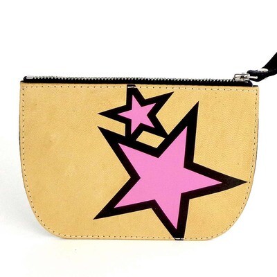 Pink Stars Zip Wallet HERB020