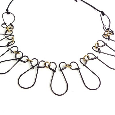Large Loop Wire, necklace HILM132