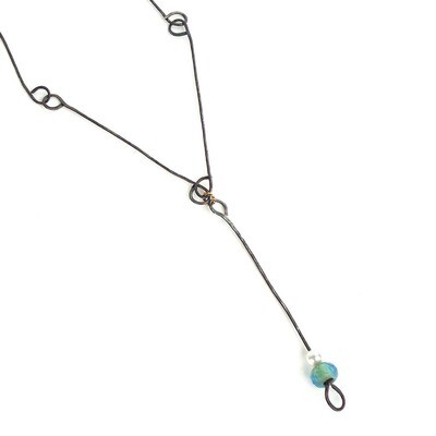 V-Choker Length Wire, necklace HILM137