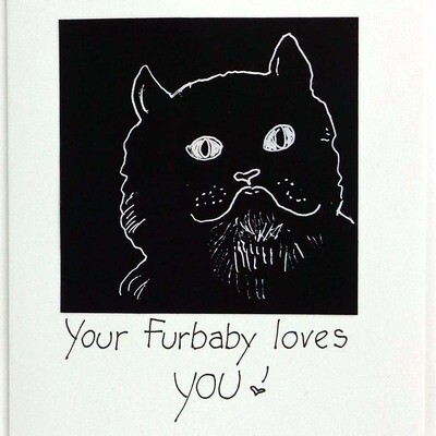 Your Furbaby Loves You! birthday card CONG1071