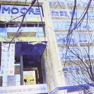Moore College of Art, card KRUP39