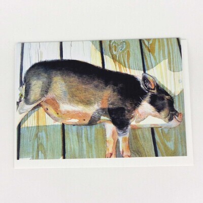 Bernard the Pig , card (C18) KRUP01