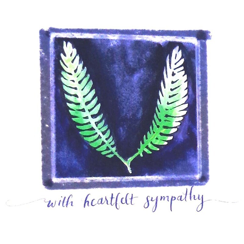 Heartfelt Sympathy, card LANV198