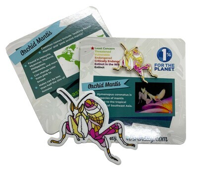 Orchid Mantis, sticker BOGJ224