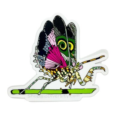 Flower Mantis, sticker BOGJ221