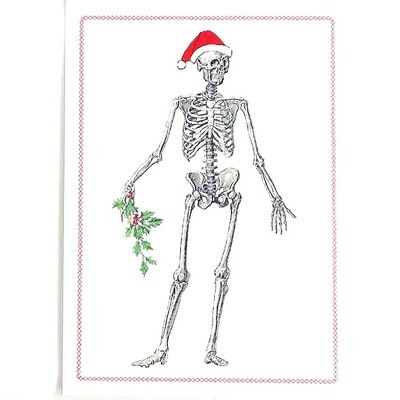 Happy Healthy and Well Articulated, holiday card DHOJ013 