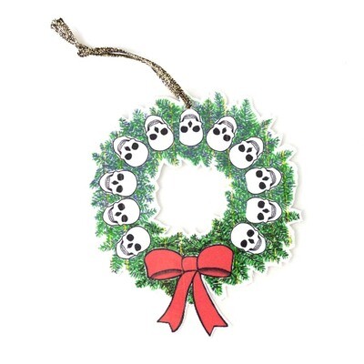 Skull Wreath, ornament DHOJ042