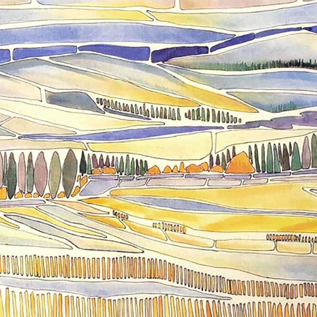 Deer Lodge Winter, card BARC172