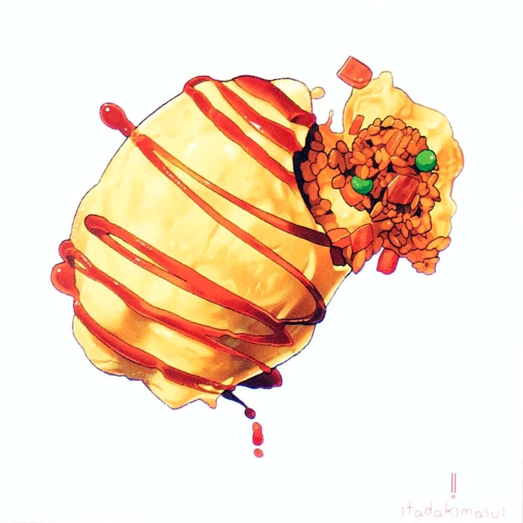Omurice, print MAGZ03