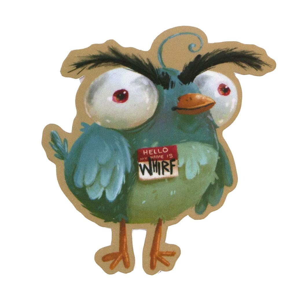 Wirf Owl, vinyl sticker EPPC10