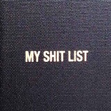 My Shit List, blank book COLD723