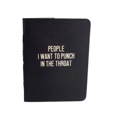 Punch...Throat, blank book COLD710