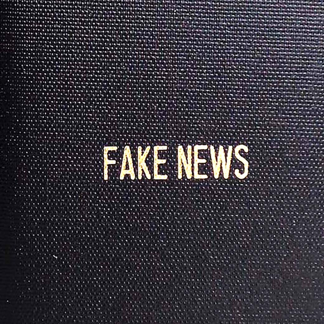 Fake News, blank book COLD764