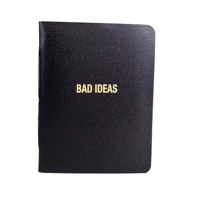 Bad Ideas, blank book COLD762