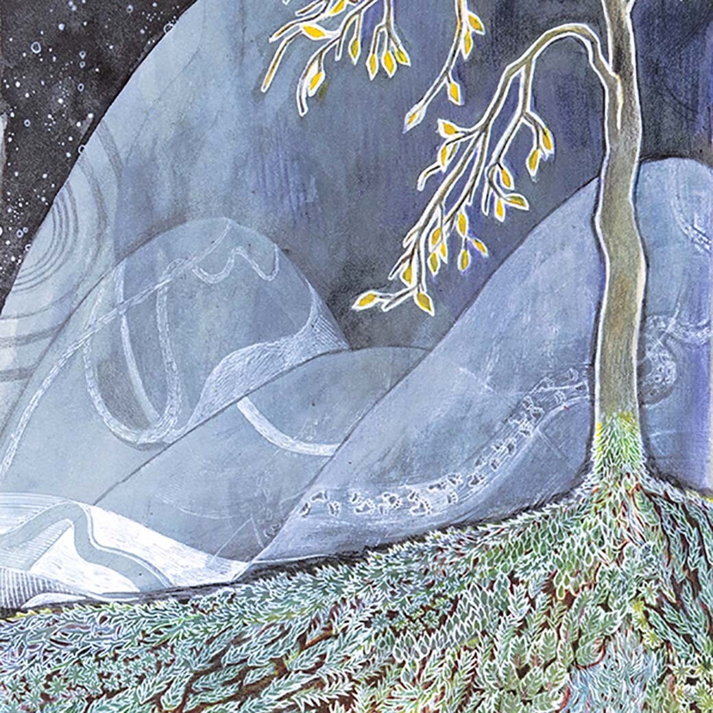 Passing of The Polar Bear, large print MALK256