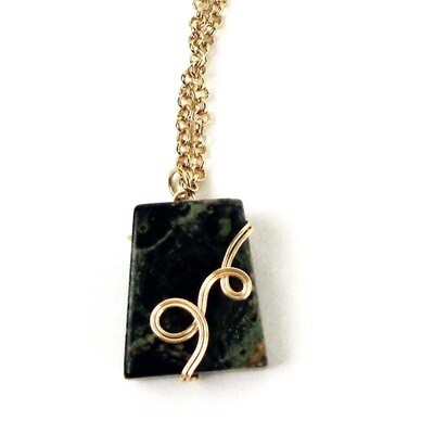 Kambamba Jasper, necklace RILM032