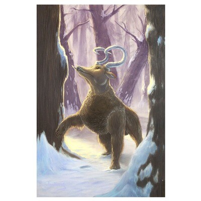 Snow Ursa, print TONK019