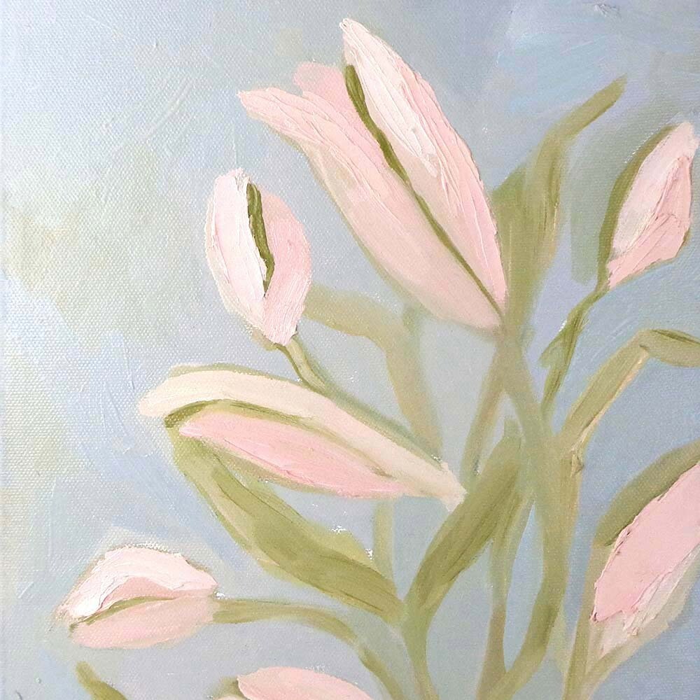Lilies, oil on canvas ROHG002