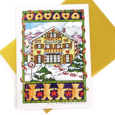 Candy House, holiday card HINM057
