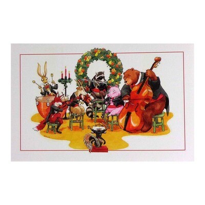 Animal Orchestra, holiday card ACHP126