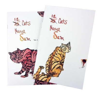 12 Cats Name Sam, zine VANK571
