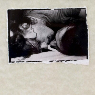 Kiss, photo print on metallic paper WROL007