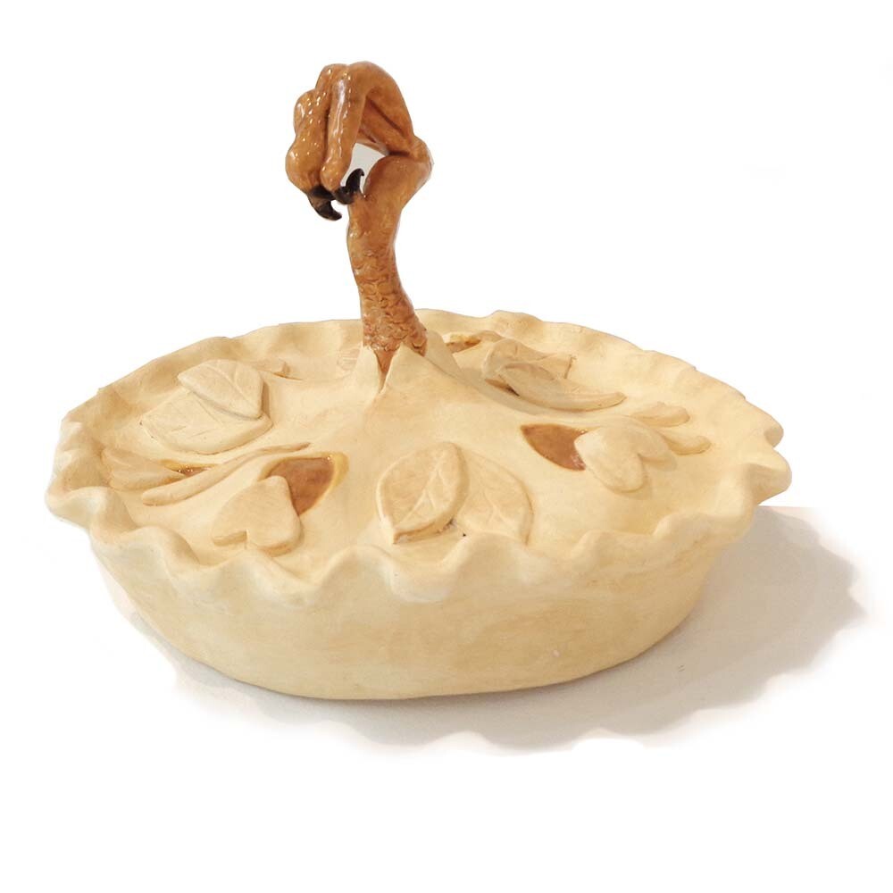 Turkey Claw Pot Pie, ceramic WHYE023