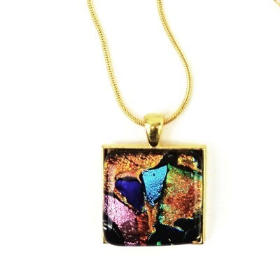 Abstraction, glass pendant VINK818