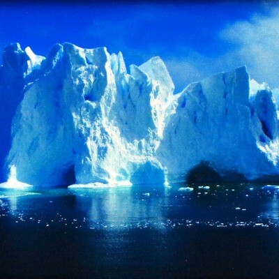 Glaciers of Alaska, framed photo MILJ28