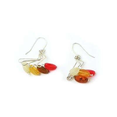 Forty-Five Degrees of Calder Multi-Color, earrings KUDM219