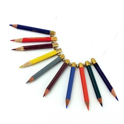 Colored Pencils, necklace DHOJ047