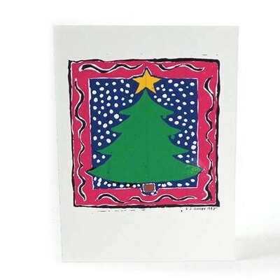Christmas Tree, holiday card DHOJ045