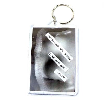 In the Crooks of Your Body, keychain LAPR325