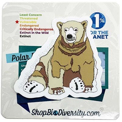 Polar Bear, sticker BOGJ232