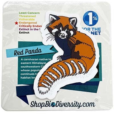 Red Panda, sticker BOGJ238