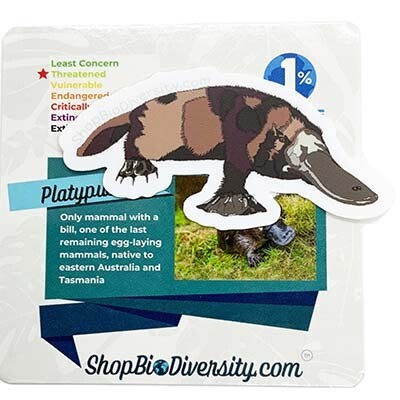 Platypus, sticker BOGJ239