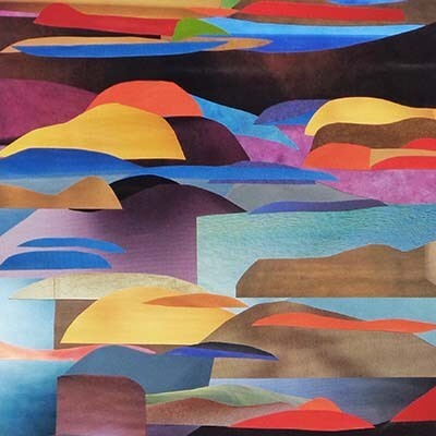 Brumes, hand-inked print FERX049